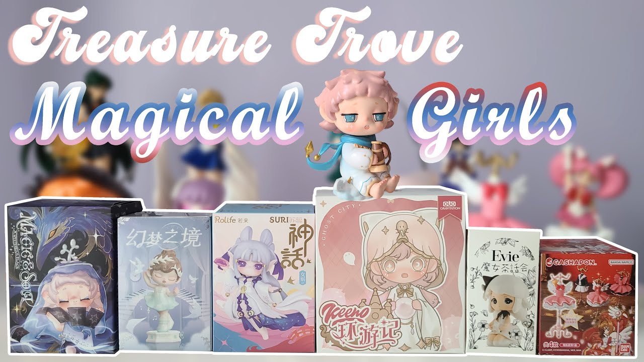 LAST TREASURE TROVE FOREVER? #70 Magical Girl Blind Box Unboxing (Heatup, Rolife, Bandai + more) 4K