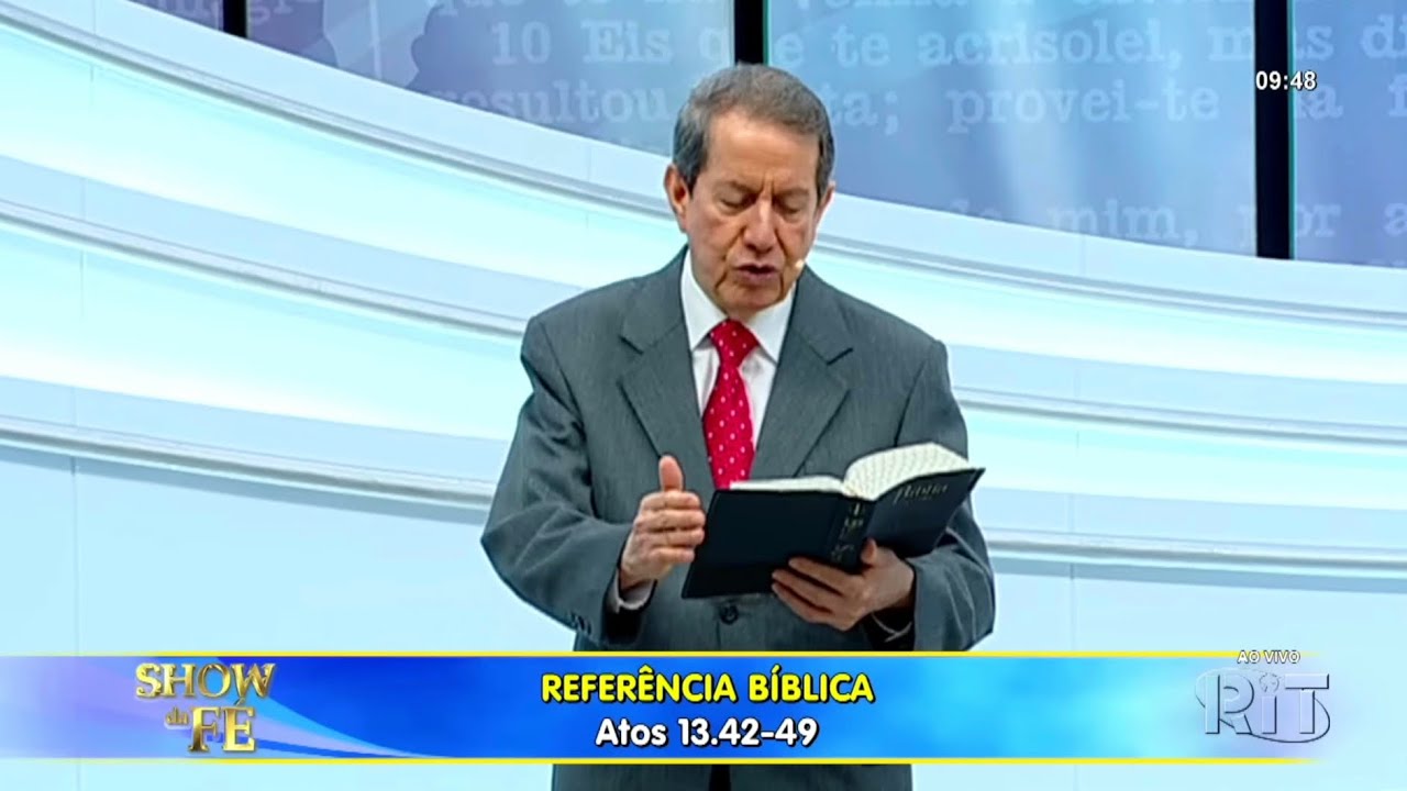 missionário rr soares - PERMANEÇA NA GRAÇA DE DEUS - Atos 13:42-49