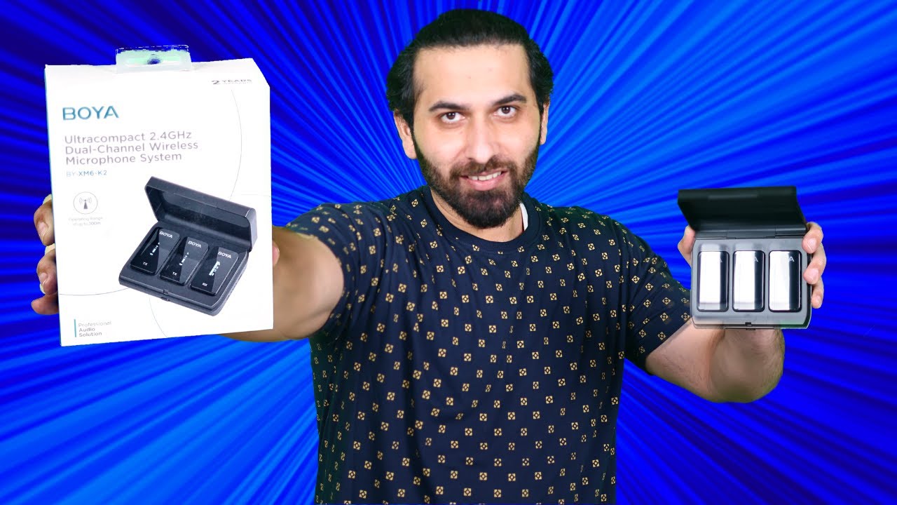 Wireless Microphone For Youtubers & Vloggers | Boya BY-XM6-k2 mic | Born Creator