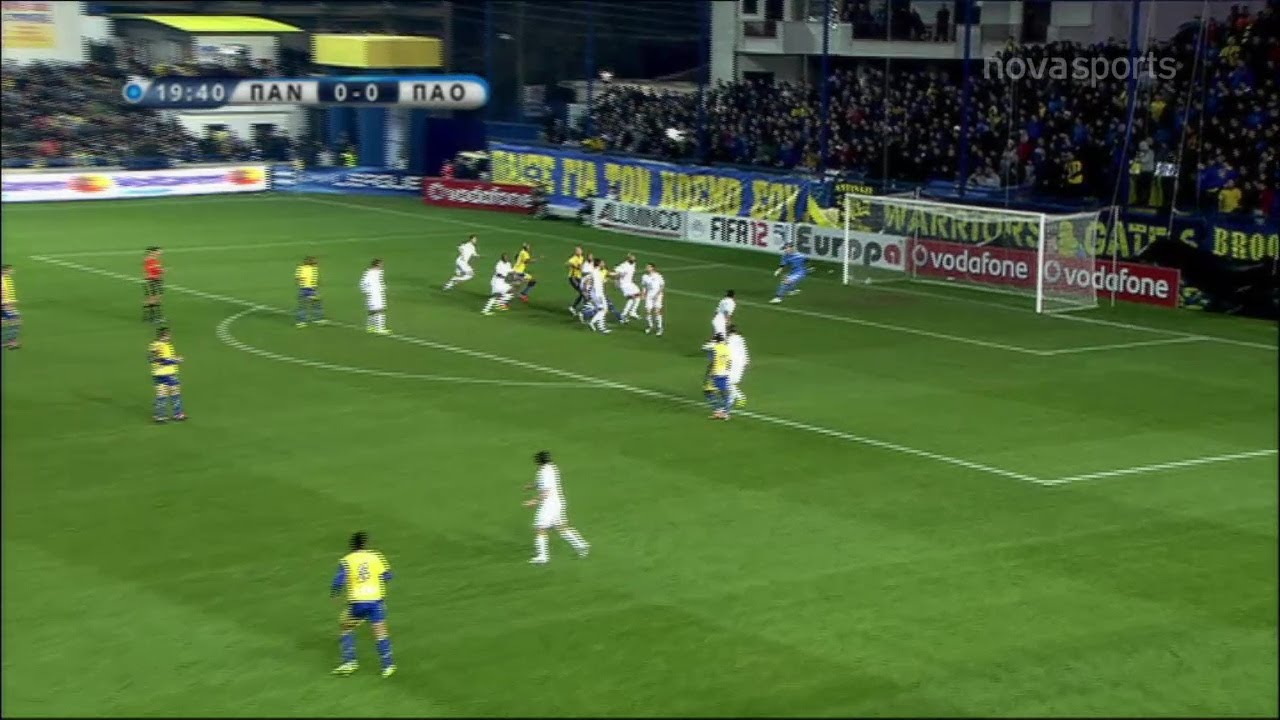 Παναιτωλικός - Παναθηναϊκός(1-1), 04/01/2012