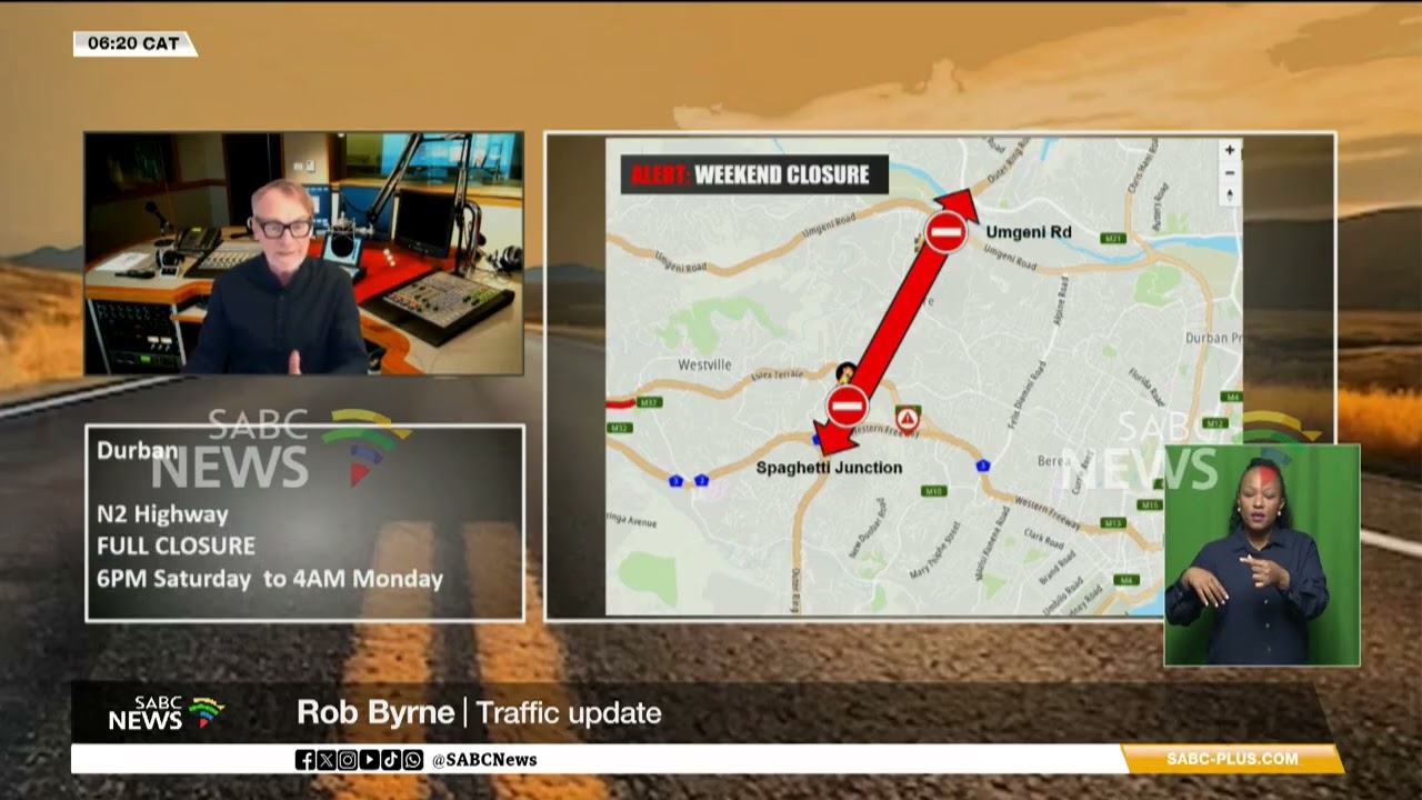 Traffic update | 06 March 2026