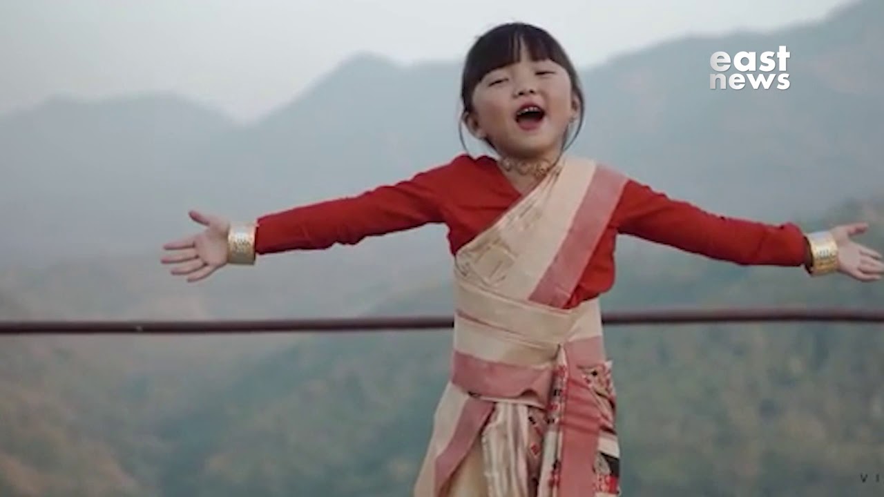 6-Year-Old Girl Singing Assam’s Anthem 'O Mur Apunar Desh' | Eastnews
