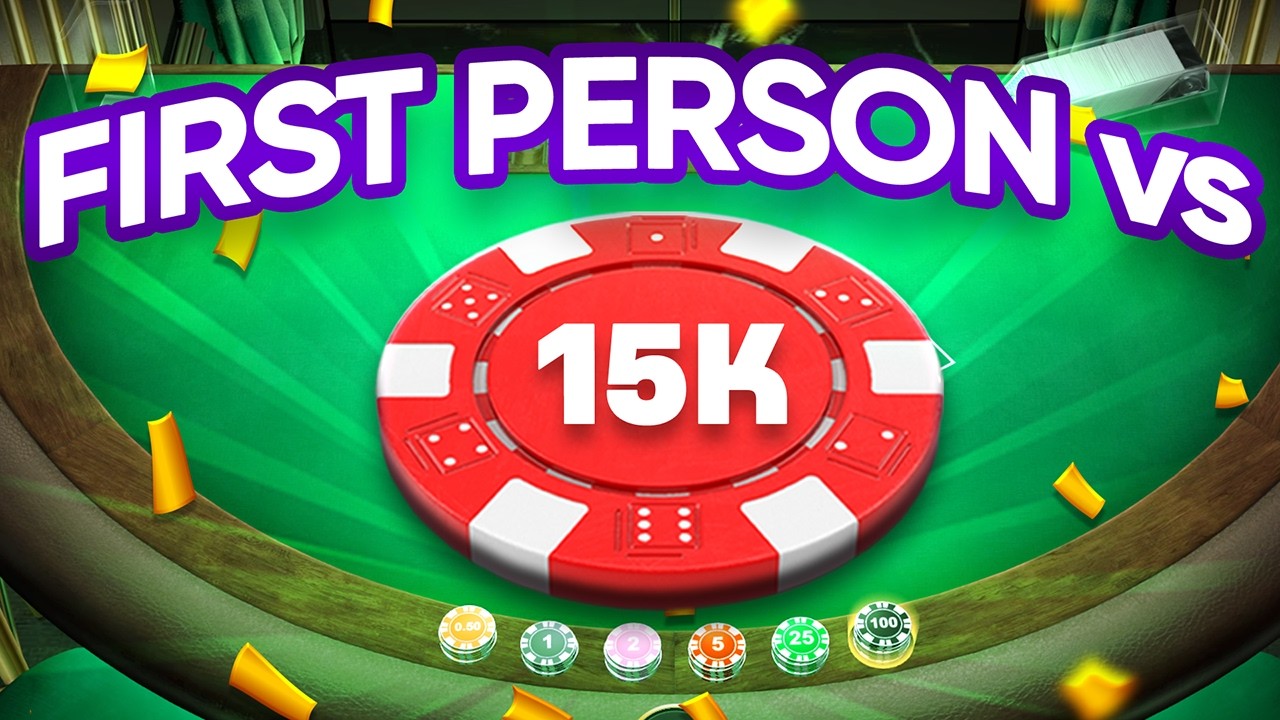 FULL SENDING AND PROFITING ON FIRST PERSON BLACKJACK!