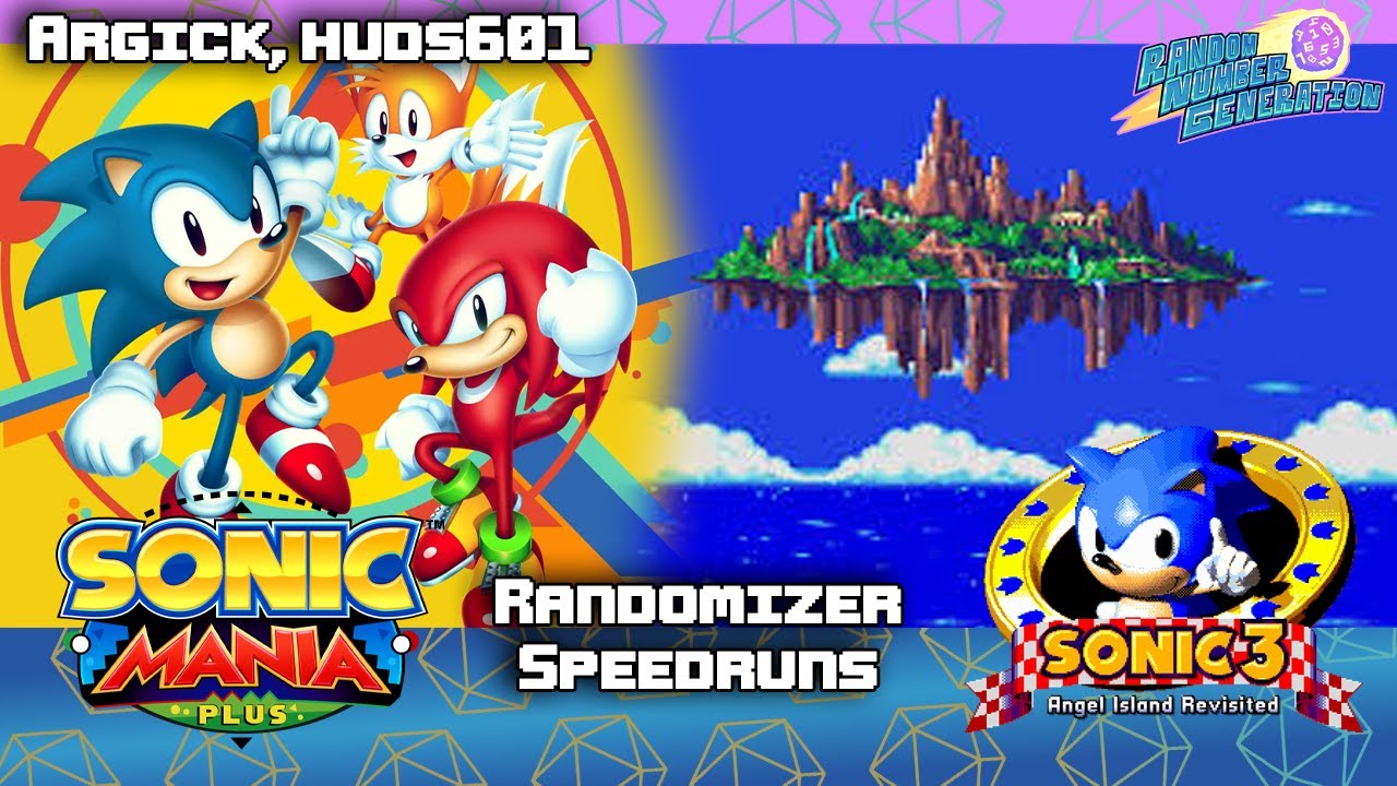 Sonic Mania Plus -Sonic 3 - Angel Island Revisited - Random Number Generation - GDQ Hotfix Speedruns
