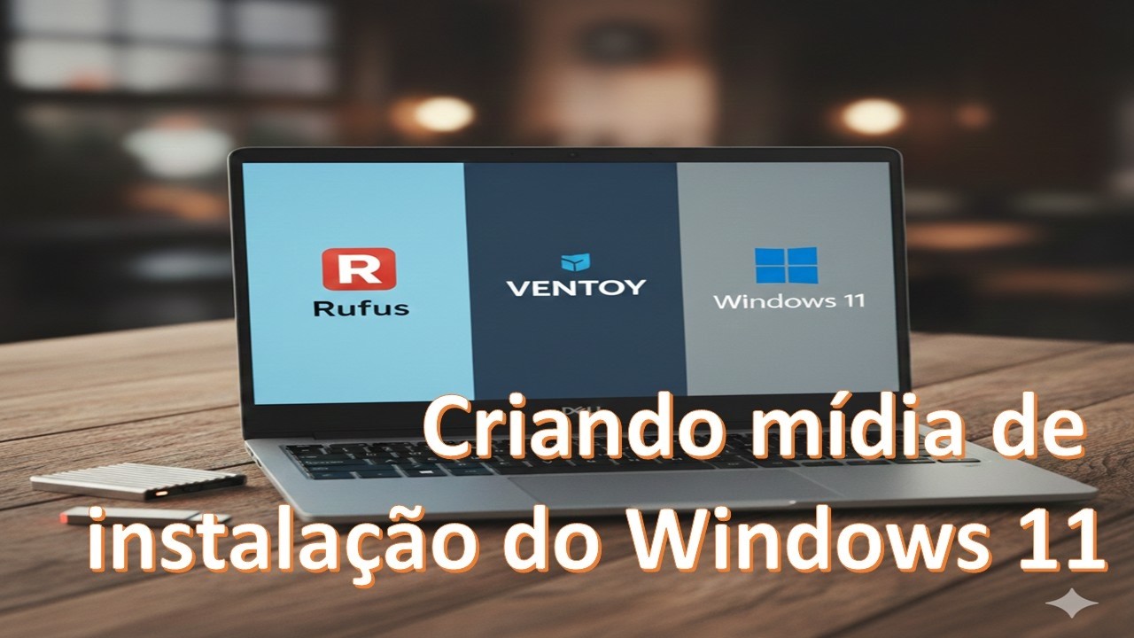 #04 - Windows 11: Como criar mídia de instalação com Rufus, Ventoy e Microsoft Creation Tool