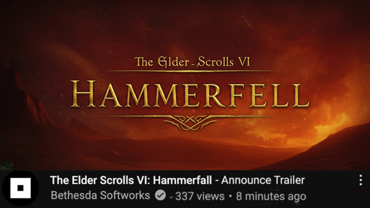 The Elder Scrolls VI Hammerfell - First Trailer | Bethesda Game Studios | Concept