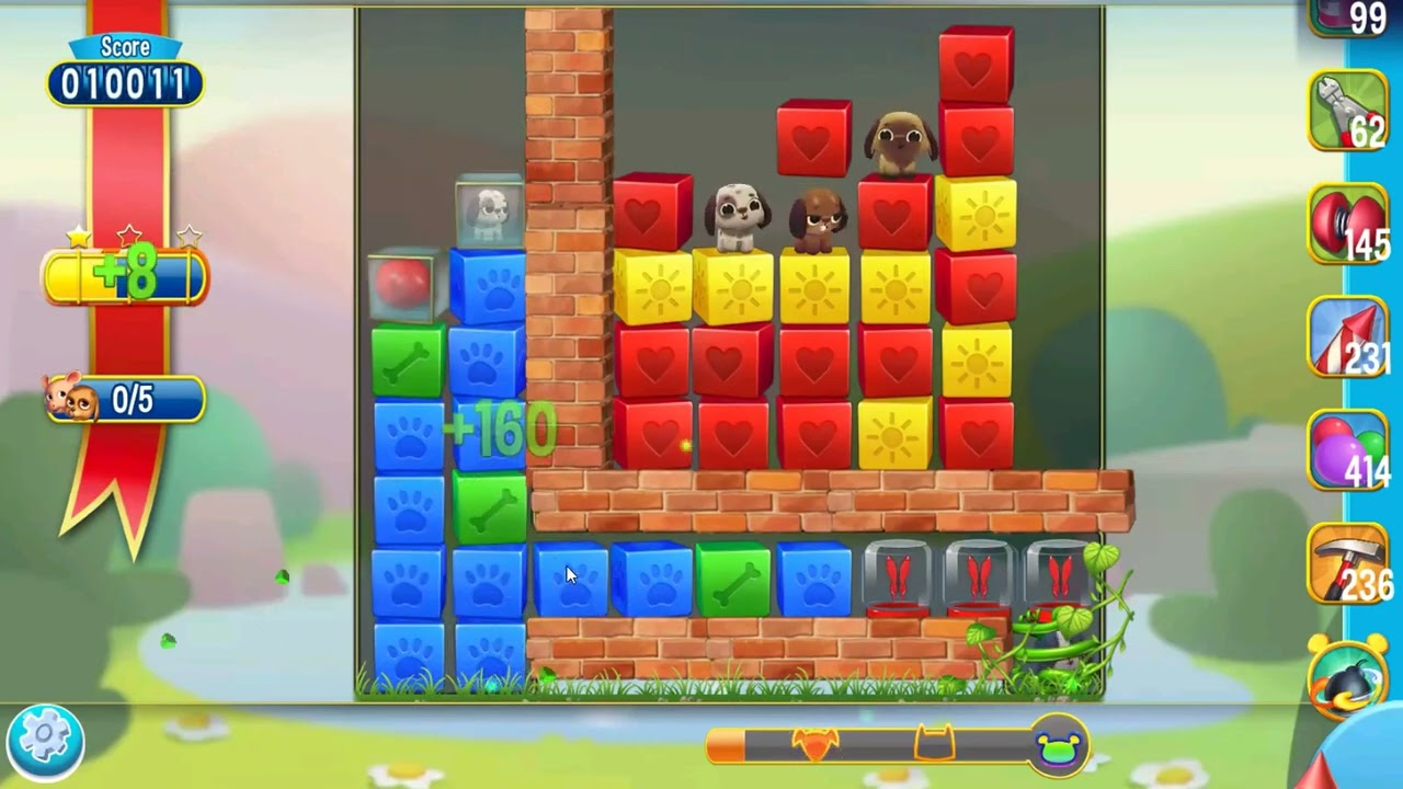 Pet Rescue Saga Level 7543 - NO BOOSTERS | SKILLGAMING ✔️