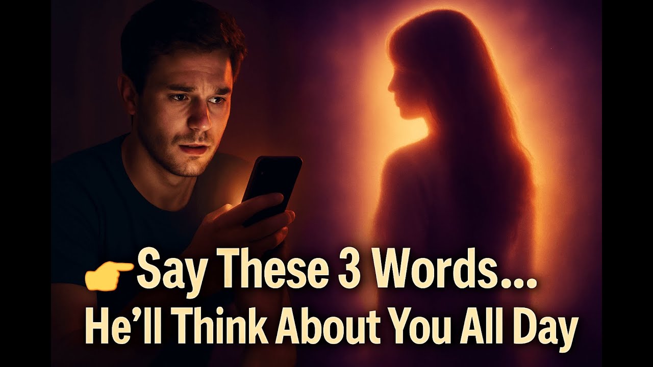 SAY These 3 Words and He&rsquo;ll Think About You All Day | Mathew Husseey