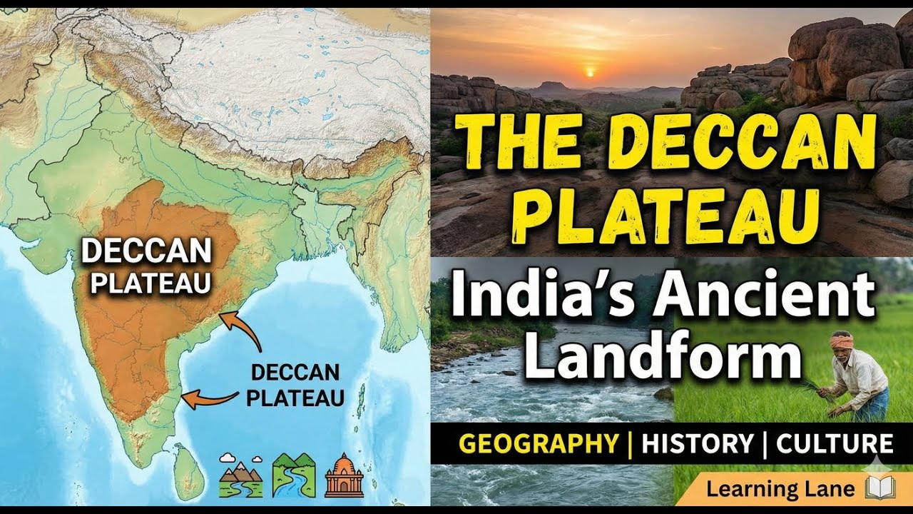 The Deccan Plateau of India | Geography Explained |