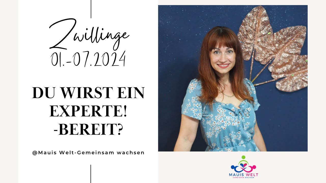 ZWILLINGE 01.01.-24.07.2024 DU WIRST EIN EXPERTE! #zwillinge2024 #horoskop2024 #medium #sternzeichen