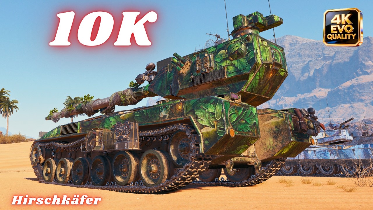 Hirschkäfer  10K Damage 6 Kills World of Tanks #wot