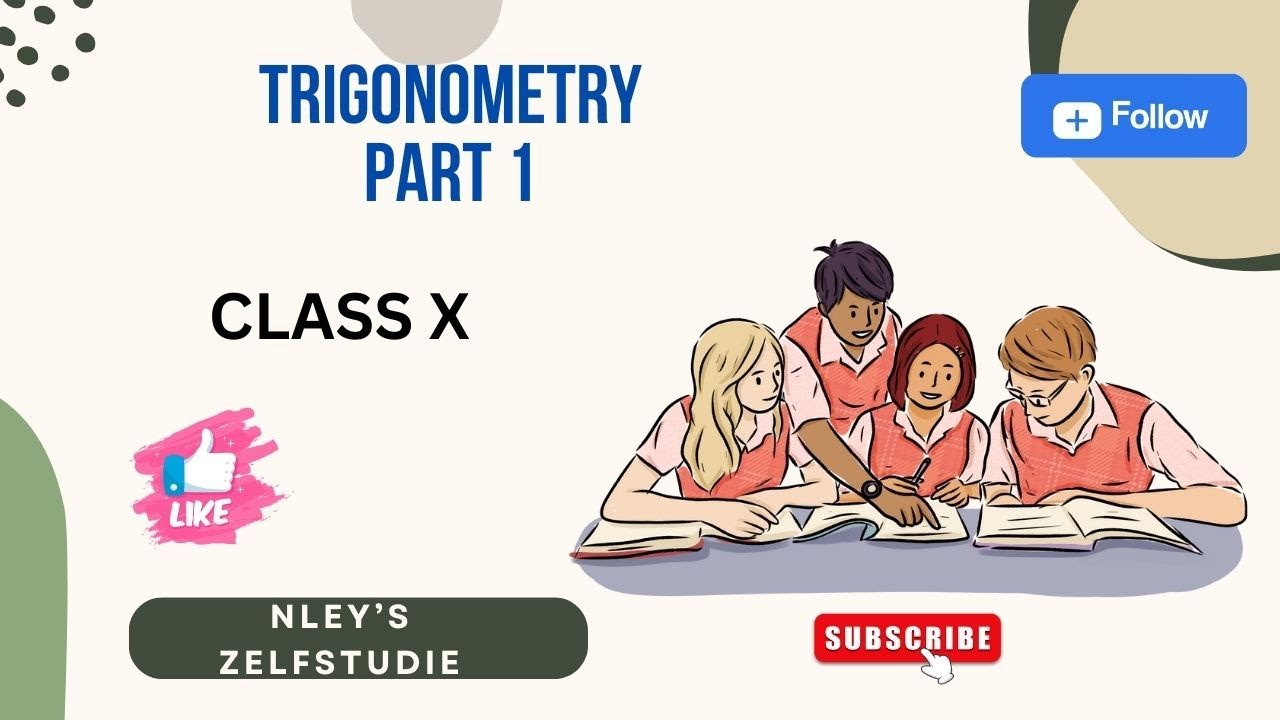 Important questions from trigonometric identities/ Class X/ Nley's ZelfStudie