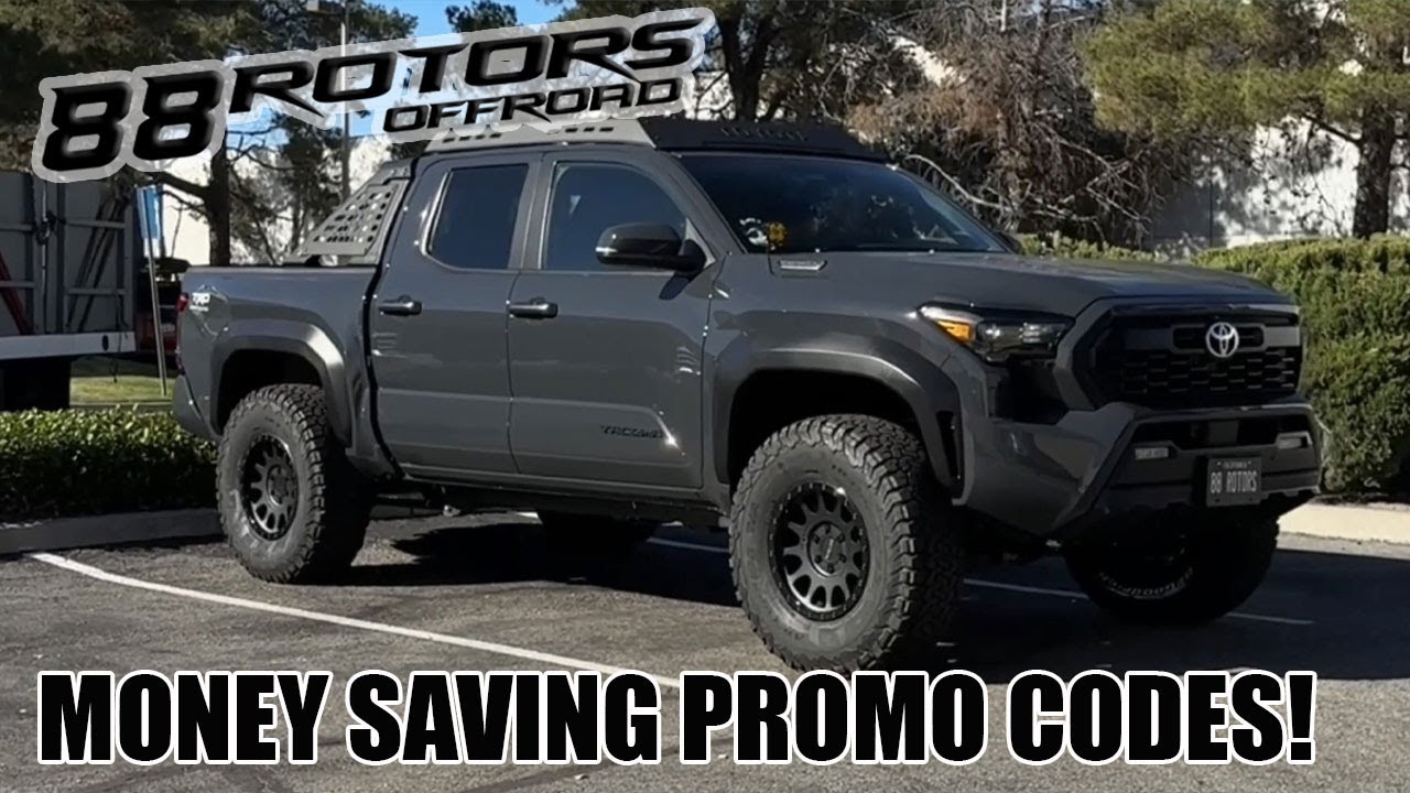 Toyota Tacoma 2026 года с лифтом подвески 3 дюйма на задних задних колёсах RR7-V и формованными д...