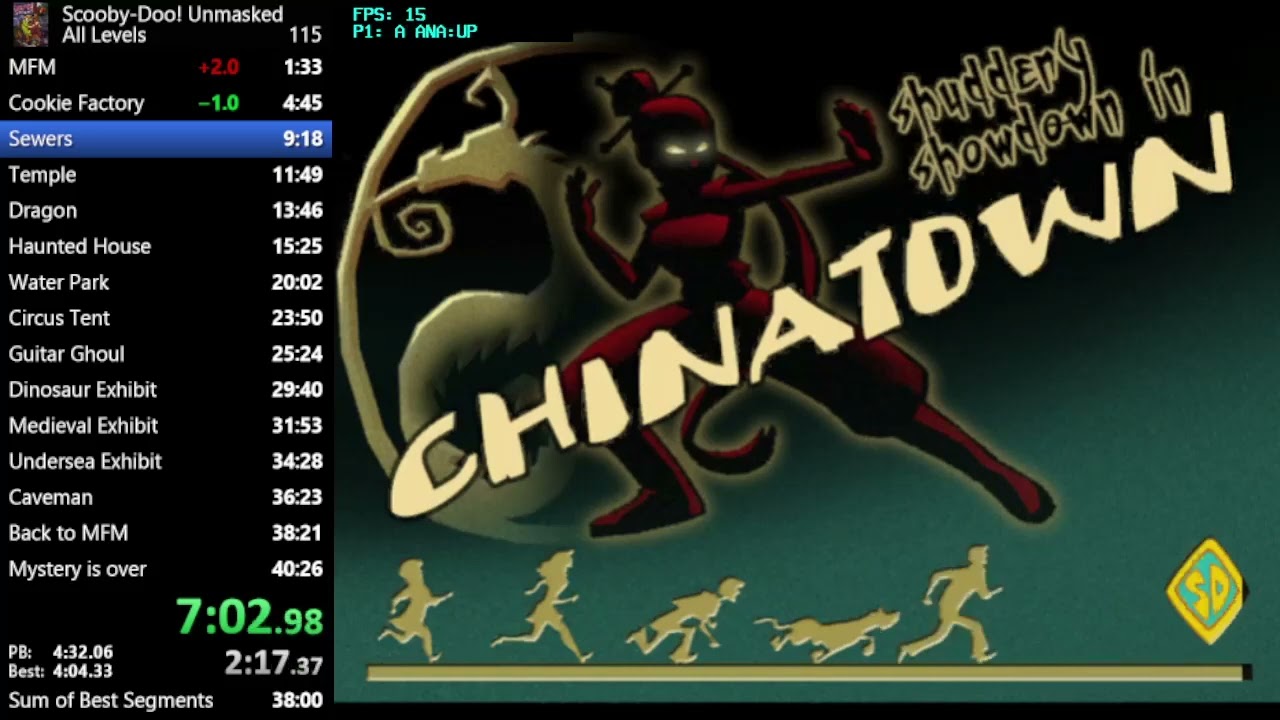 Scooby-Doo! Unmasked All Levels in 33:30 w/o loads WORLD RECORD
