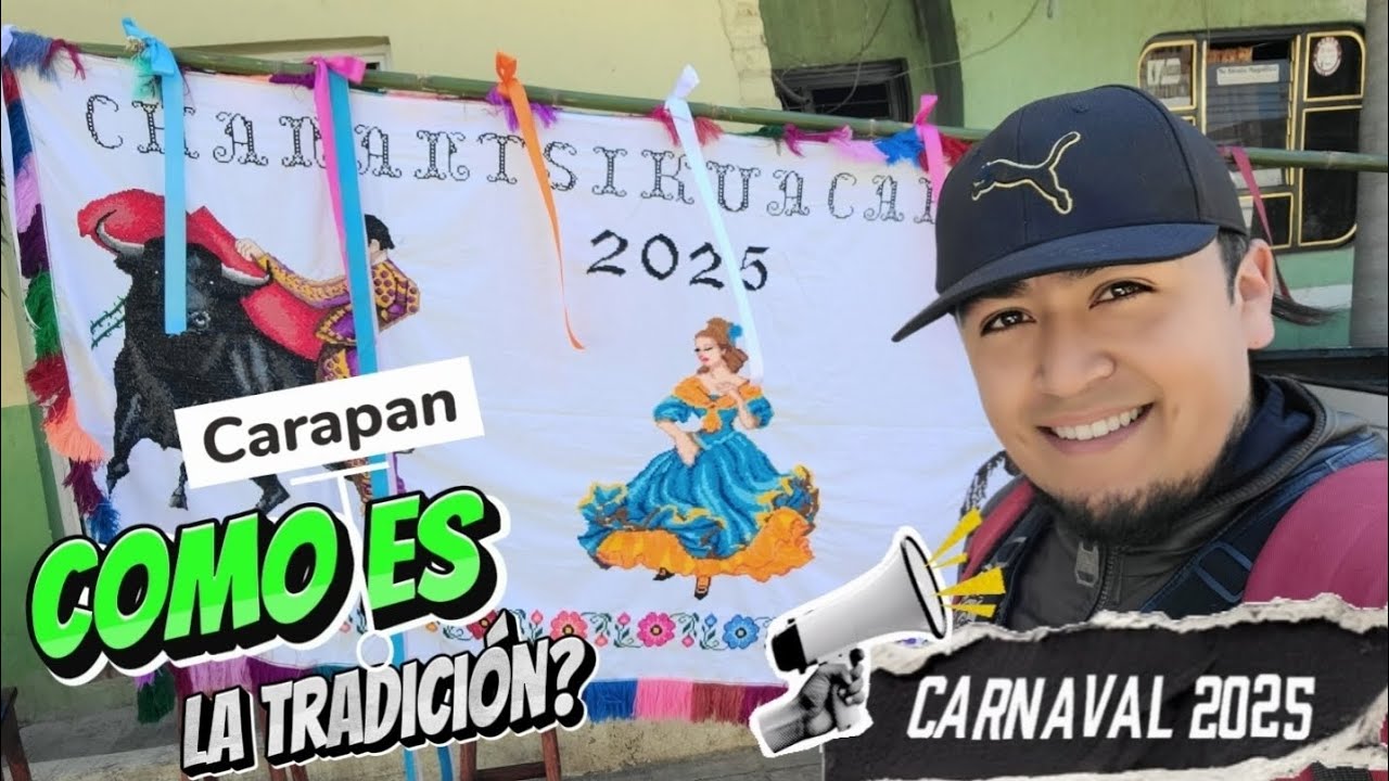 carnaval 2025 #Carapan y sus Tradiciones 🎋🎉❤️🎺 #BandaLaTrakatera 🤡