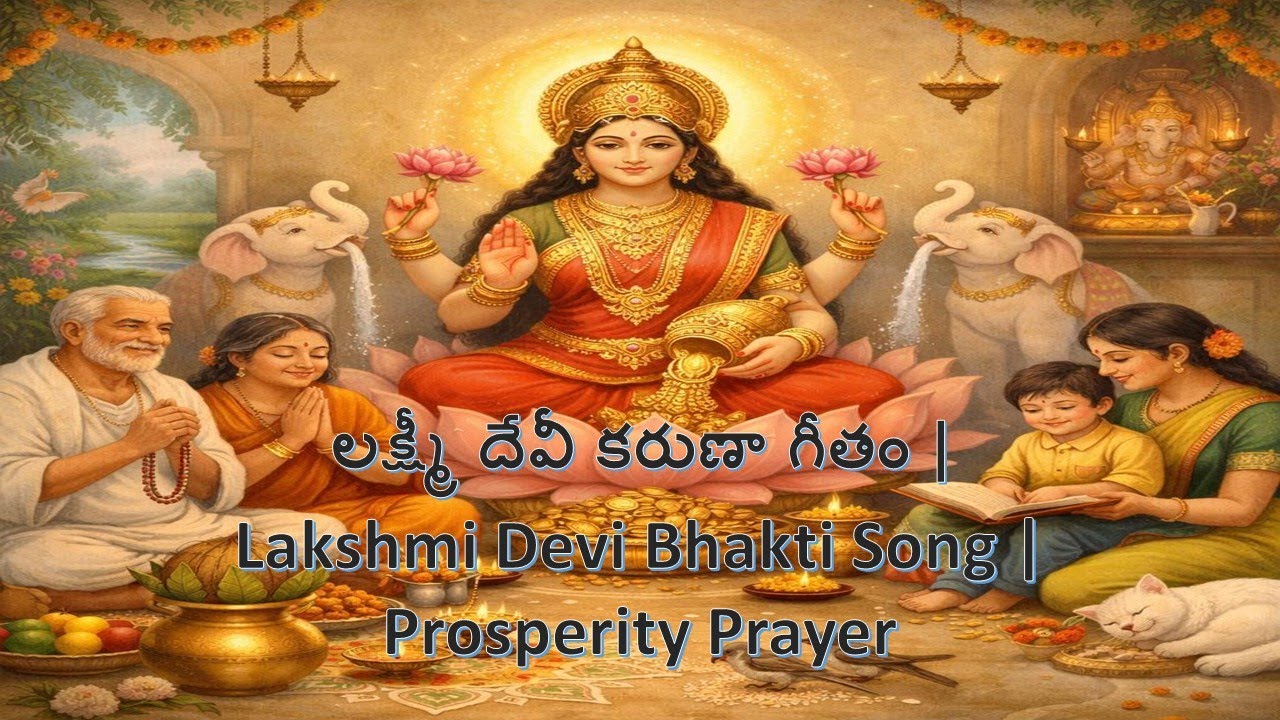 లక్ష్మీ దేవీ కరుణా గీతం | Lakshmi Devi Bhakti Song | Prosperity Prayer