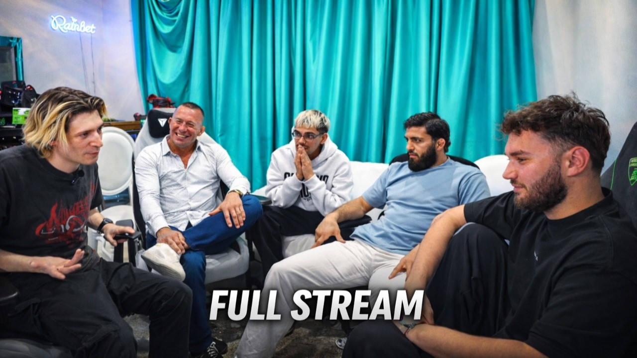 Adin Ross x Georges St-Pierre x Arman Tsarukyan x N3on x xQc FULL STREAM! (FUNNY)