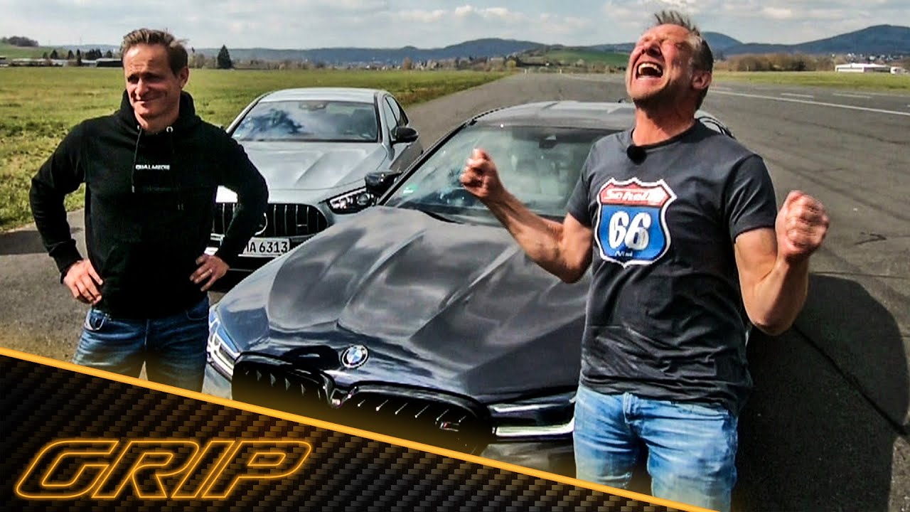 BMW M5 Competition vs. Mercedes-AMG E 63 S I GRIP