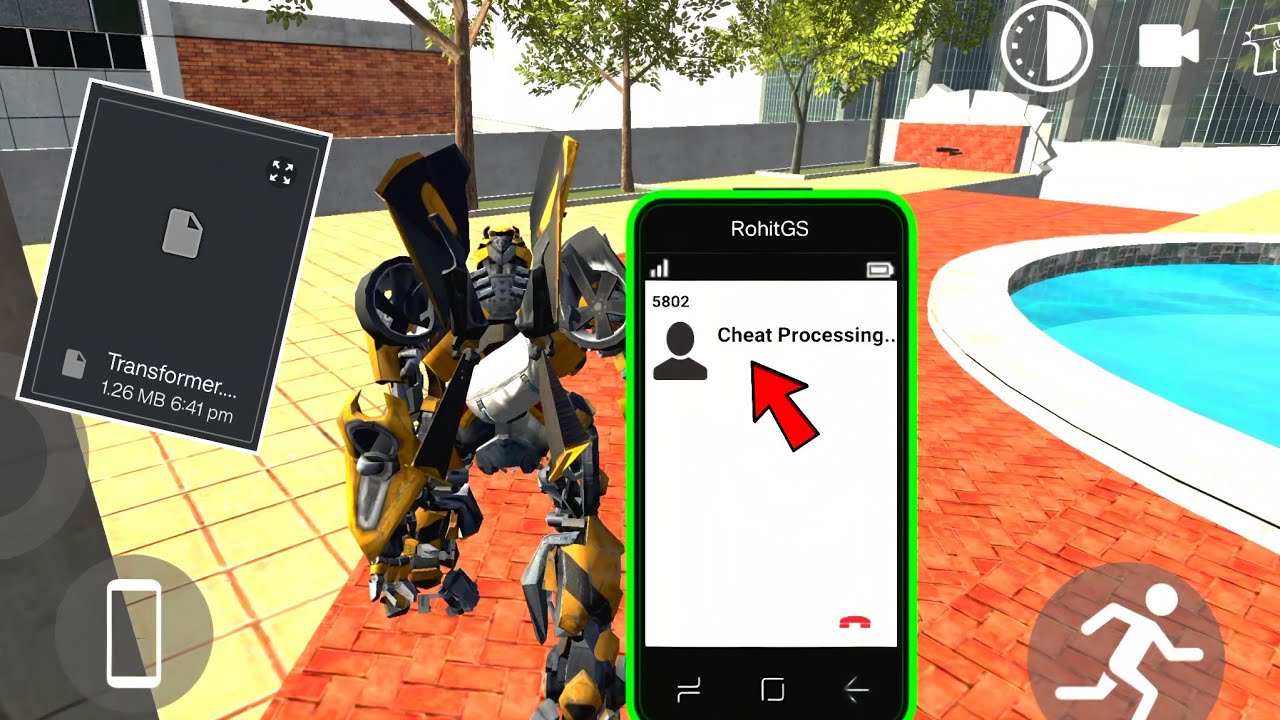 Transformer Character Update in Indian Bike Driving 3D 🤯🔥| New Secret Power 😍| Harsh in Game 