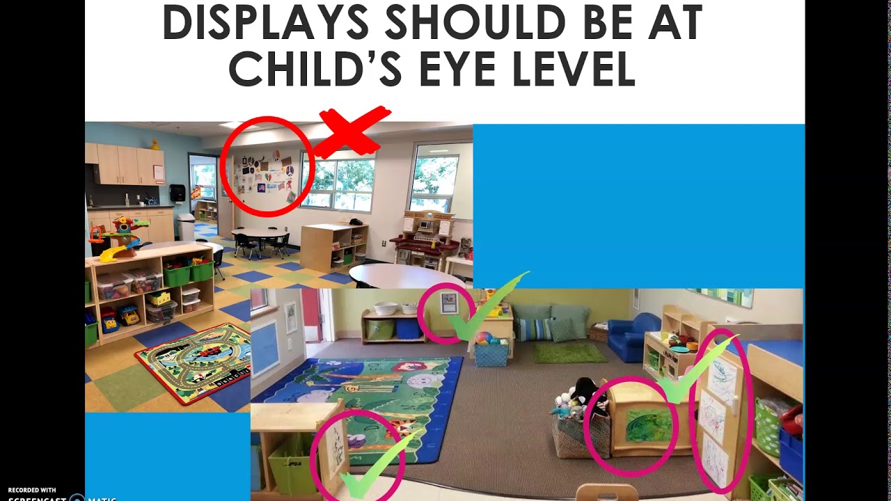 ECERS 3 Use of Displays