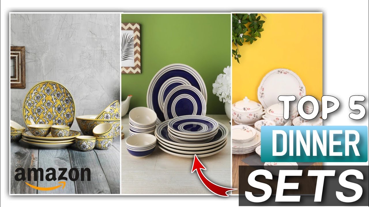 Top 5 Best Dinner Set 2022 || Best Dinner Set From Kitchen || Kitchen Sets On Amazon