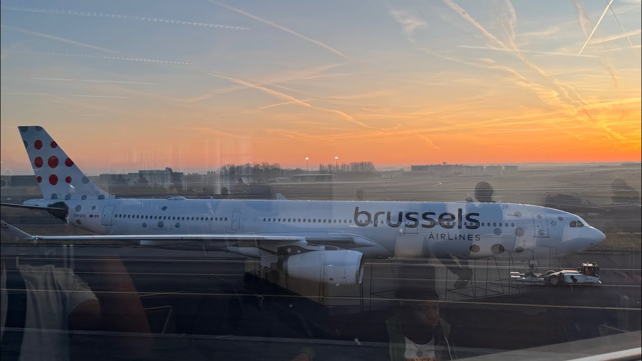 Little walk in Brussels Zaventem Int’l Airport, Brussels 🇧🇪 