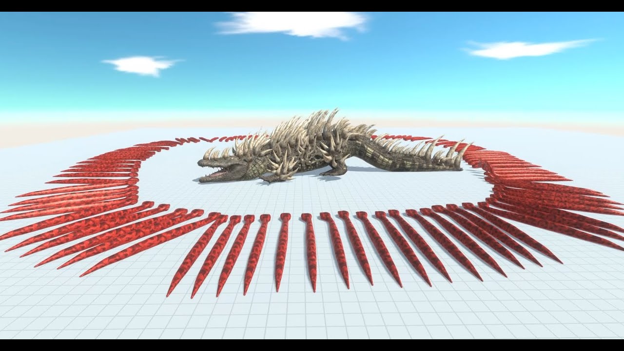 Monster crocodile vs 100 anacondas....😱😱😱