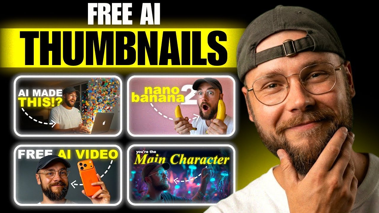 Cinematic AI Thumbnails &mdash; Free Workflow