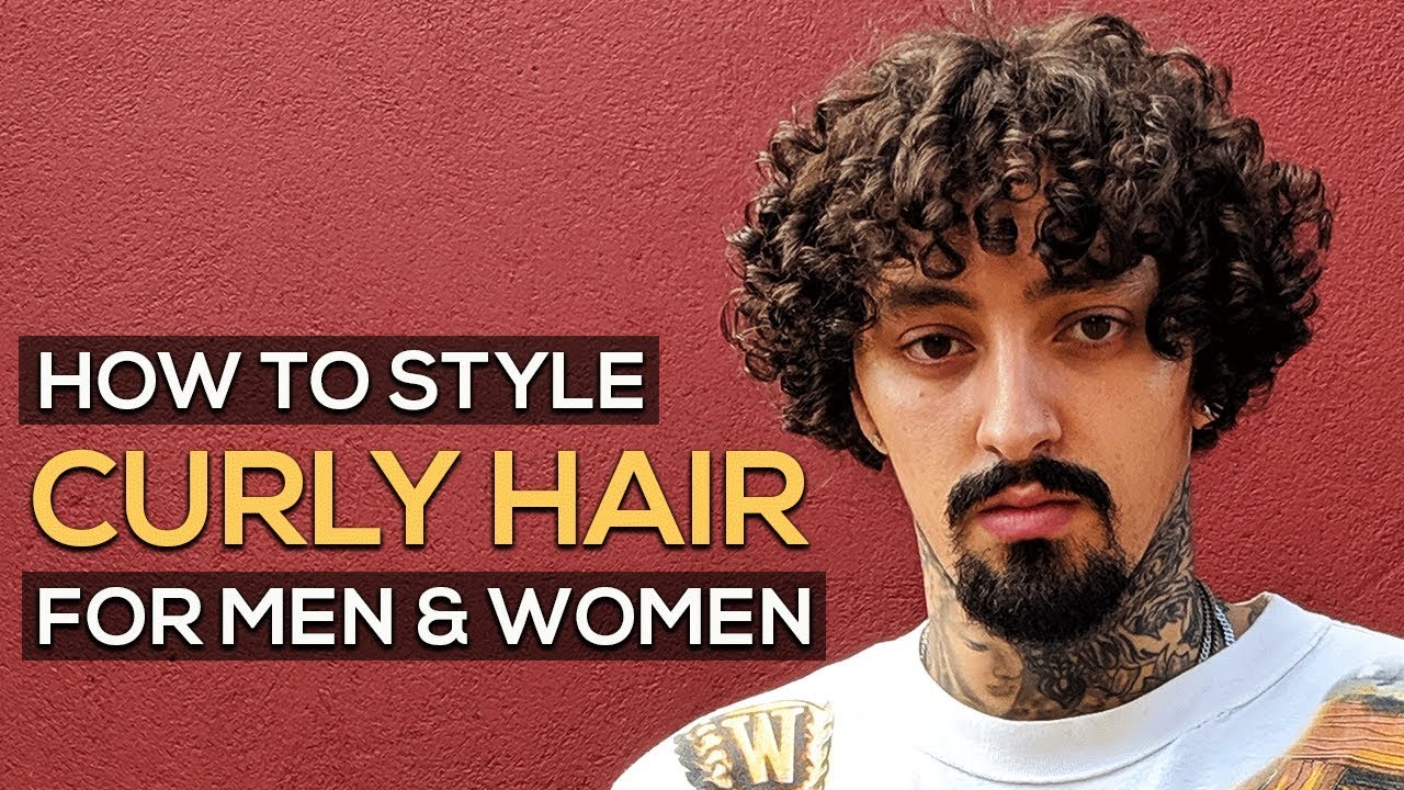HOW TO STYLE CURLY HAIR FOR MEN & WOMEN | DEFINED CURLS