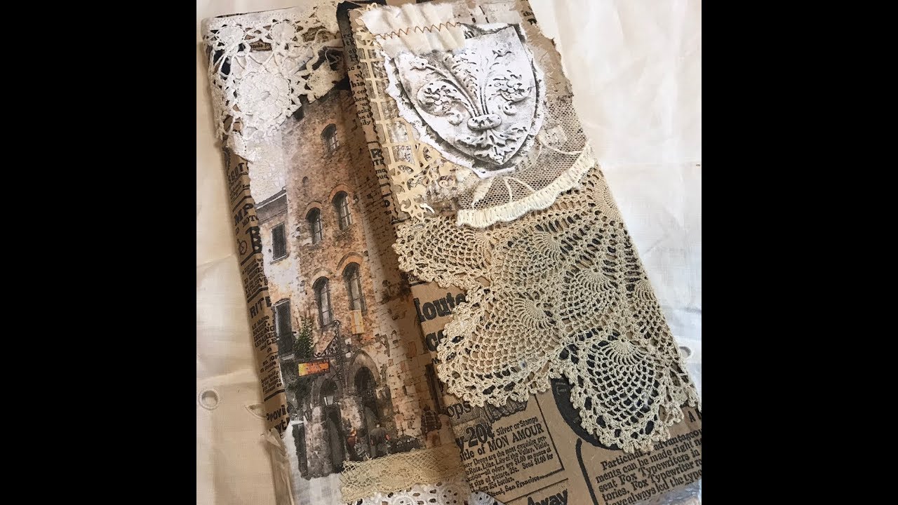 Tutorial | how to make a super easy journal step by step | creating the cover Part 1