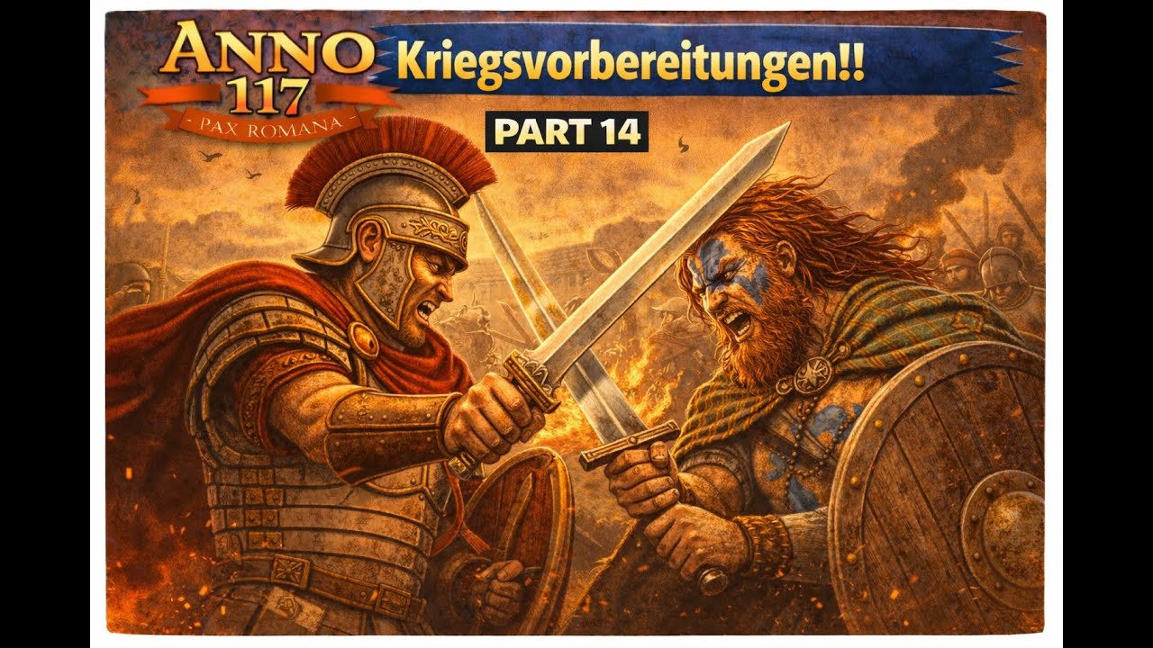 KRIEGSVORBEREITUNGEN ![Anno 117 Pax Romana Gameplay Part 14 Ps5 Pro German]