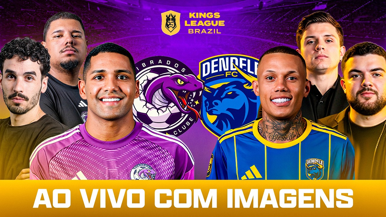 KINGS LEAGUE BRASIL - RODADA 6 | SPLIT 2 | TODOS OS JOGOS  | AO VIVO E COM IMAGENS