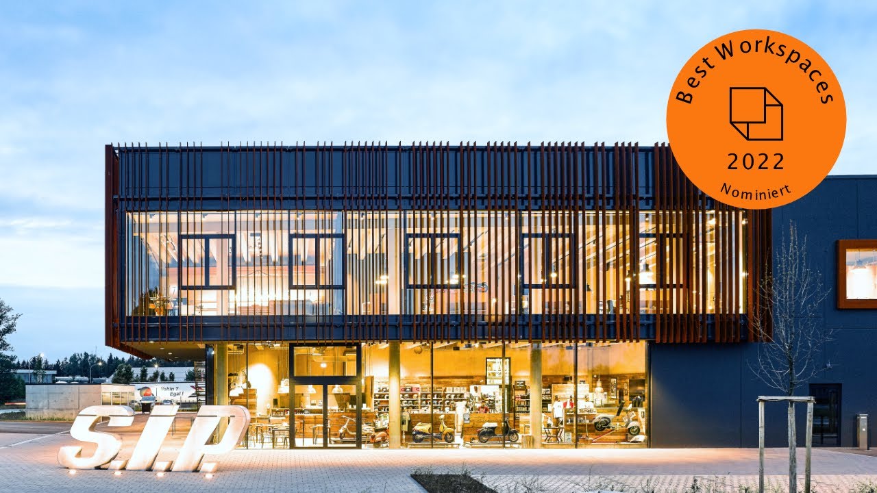 OTT ARCHITEKTEN Room Tour | SIP Scootershop | Einblicke ins Vespa-Paradies