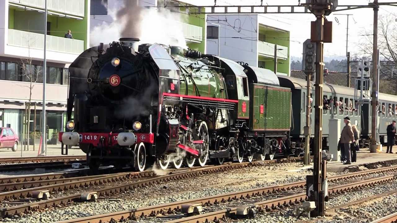 [HD] SNCF Mikado 141.R.1244 --- Steam Adventure Tours Mikado-Schnellzug