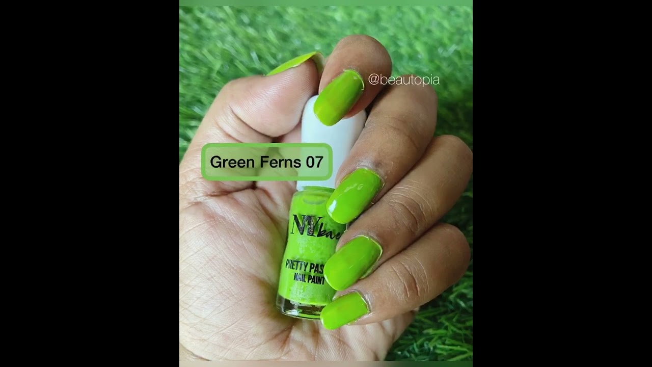 cheapest nail polish i have ever used Ny bae mini nail paints swatches #cheapest #nailpolish