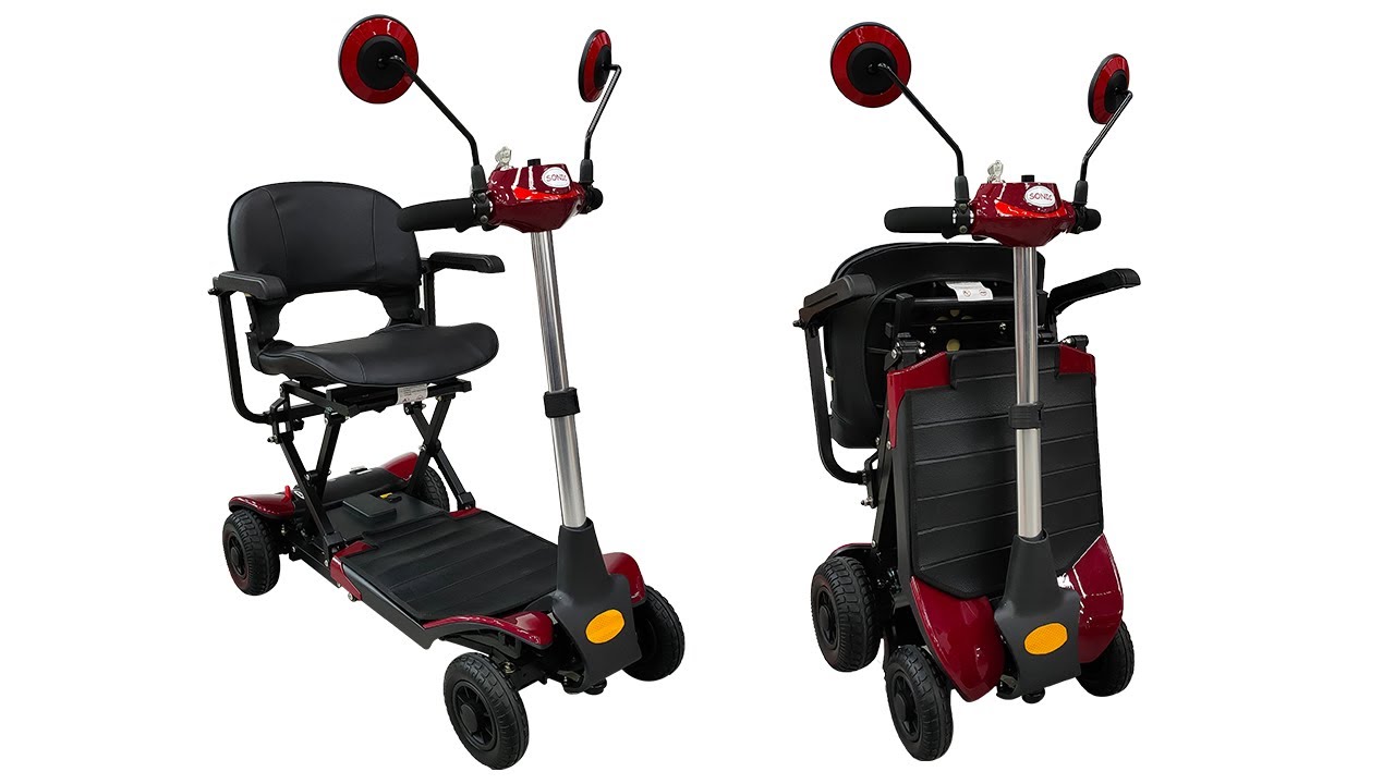 User Guide Sonic Auto Folding Mobility Scooter | Folds/Unfolds in 6 Seconds | DNR Wheels