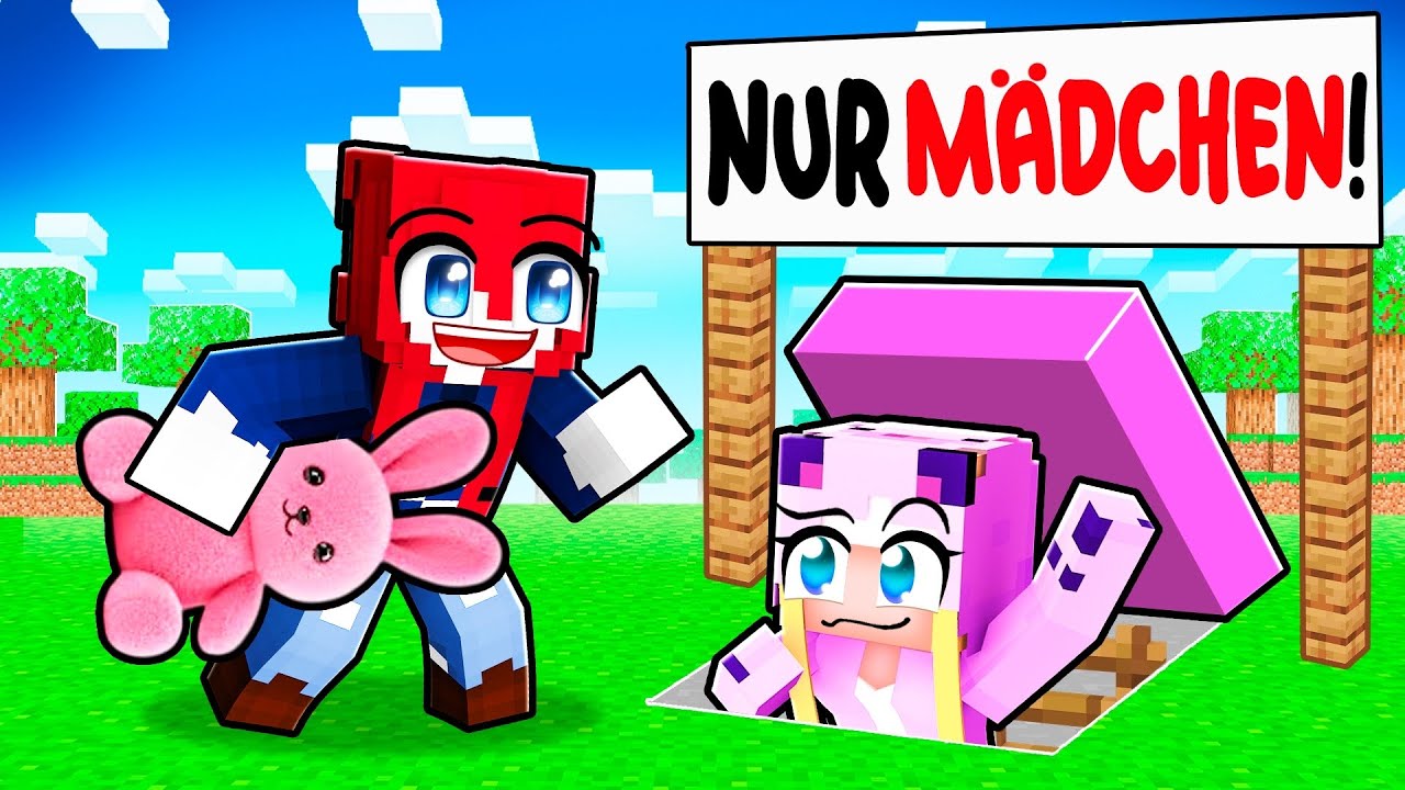Der GEHEIME CLUB der M&Auml;DCHEN! 🌸 Minecraft FREUNDE 3