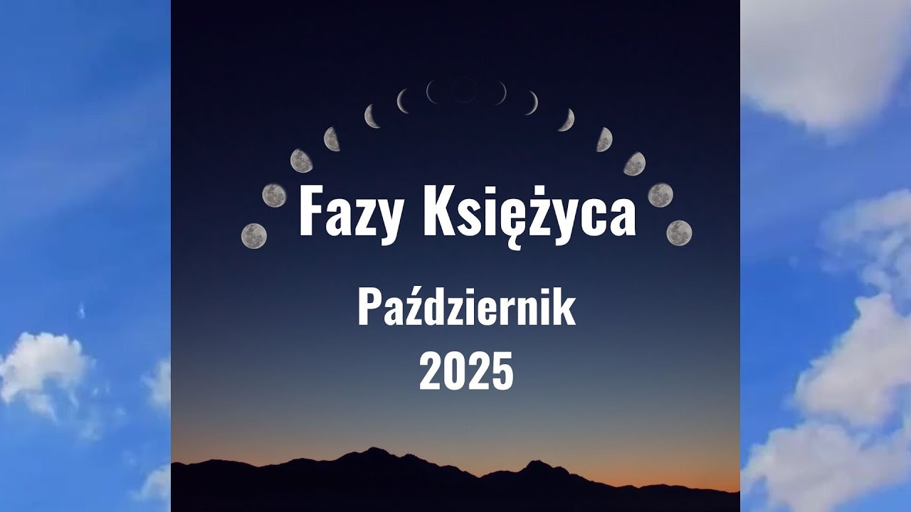 Fazy Księżyca październik 2025