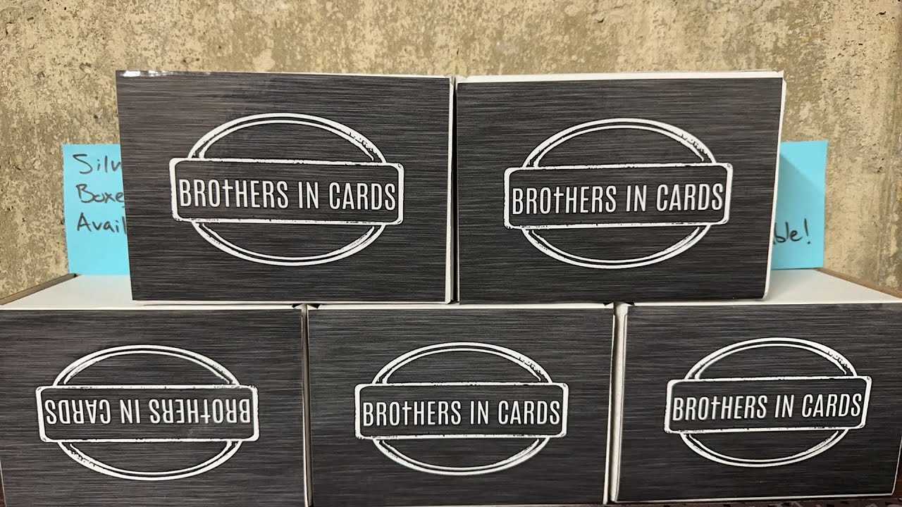 Brothers In Cards Basketball Gold Box X5