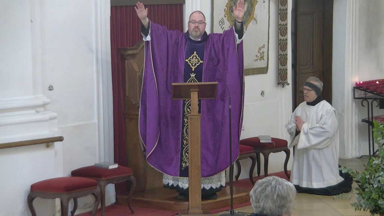 1. Fastensonntag, Heilige Messe mit  P. Pius Görres CP am  22.02.2026  um 9:30 aus Maria Schutz