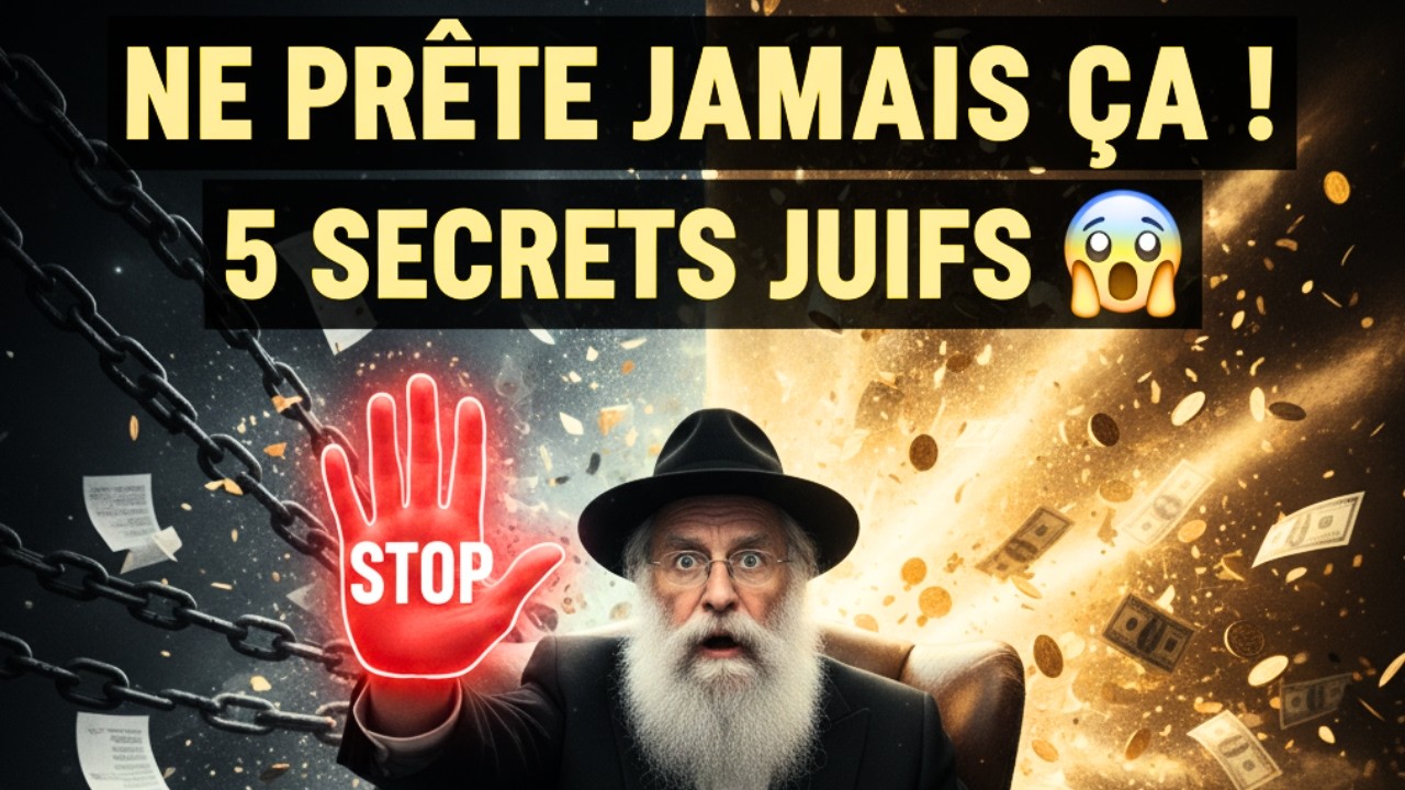 NE PRÊTE JAMAIS ÇA ! 5 SECRETS JUIFS