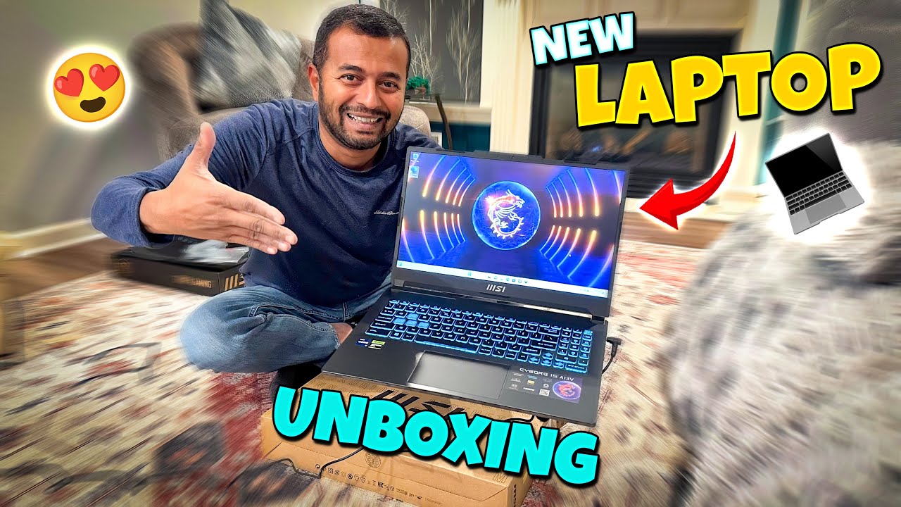 Gaming laptop ki unboxing kar le 🤩