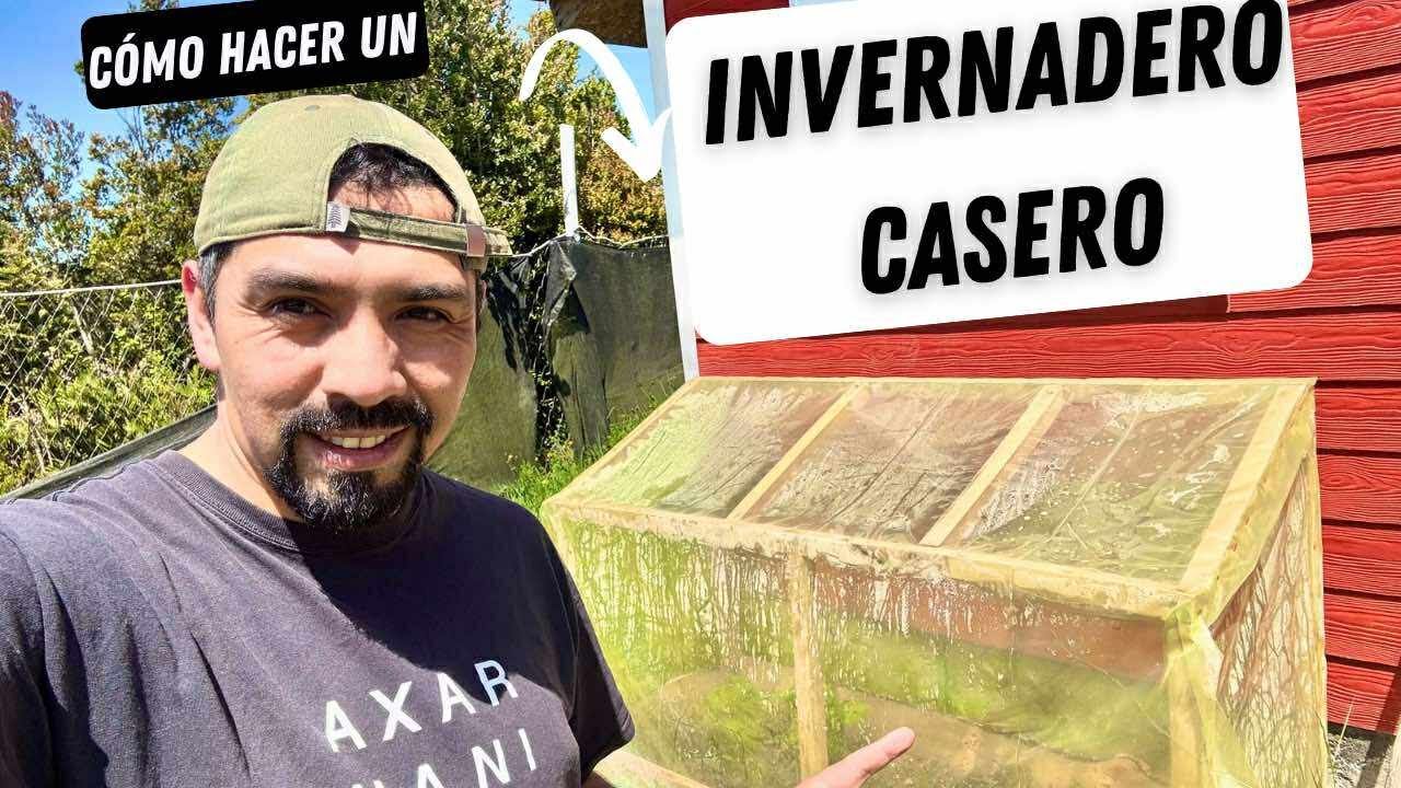 INVERNADERO CASERO - ¿COMO HACER UN INVERNADERO? - INVERNADERO EN CASA.