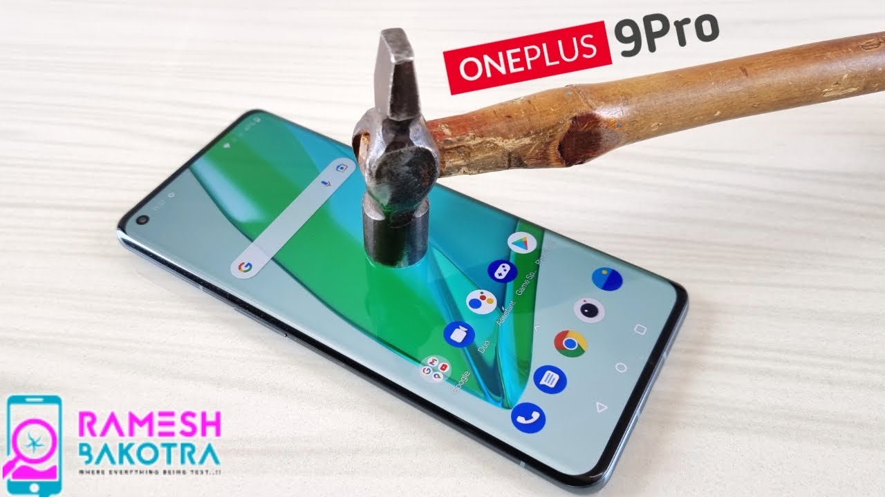 OnePlus 9 Pro Screen Test Gorilla Glass 5