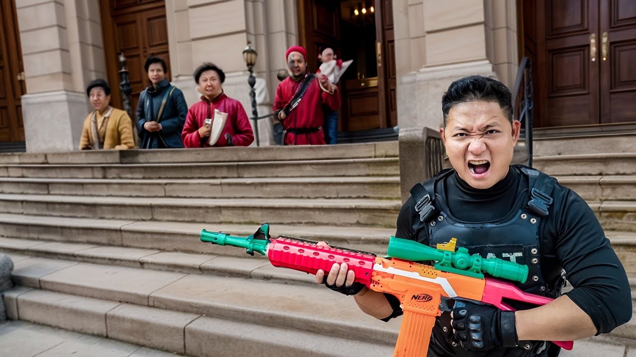 LTT Nerf Mod : The Mystery of the Nerf Guns War of the S.W.A.T Warriors Who is Behind It All