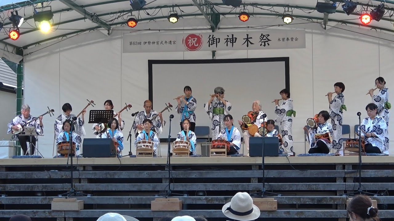 2025.6.05 長野県 上松町 御神木祭 屋台焼失後も伝わる【だんじり囃子】(長野県木曽郡上松町 諏訪神社) 木曽芸能祭 上松駅前 第63回神宮式年遷宮 伊勢神宮
