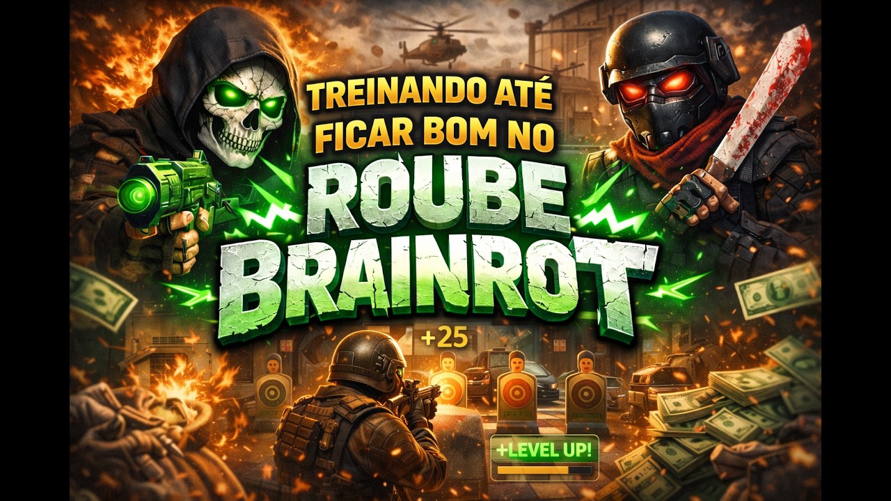 Treinando até ficar bom no pvp roube brainrot!!