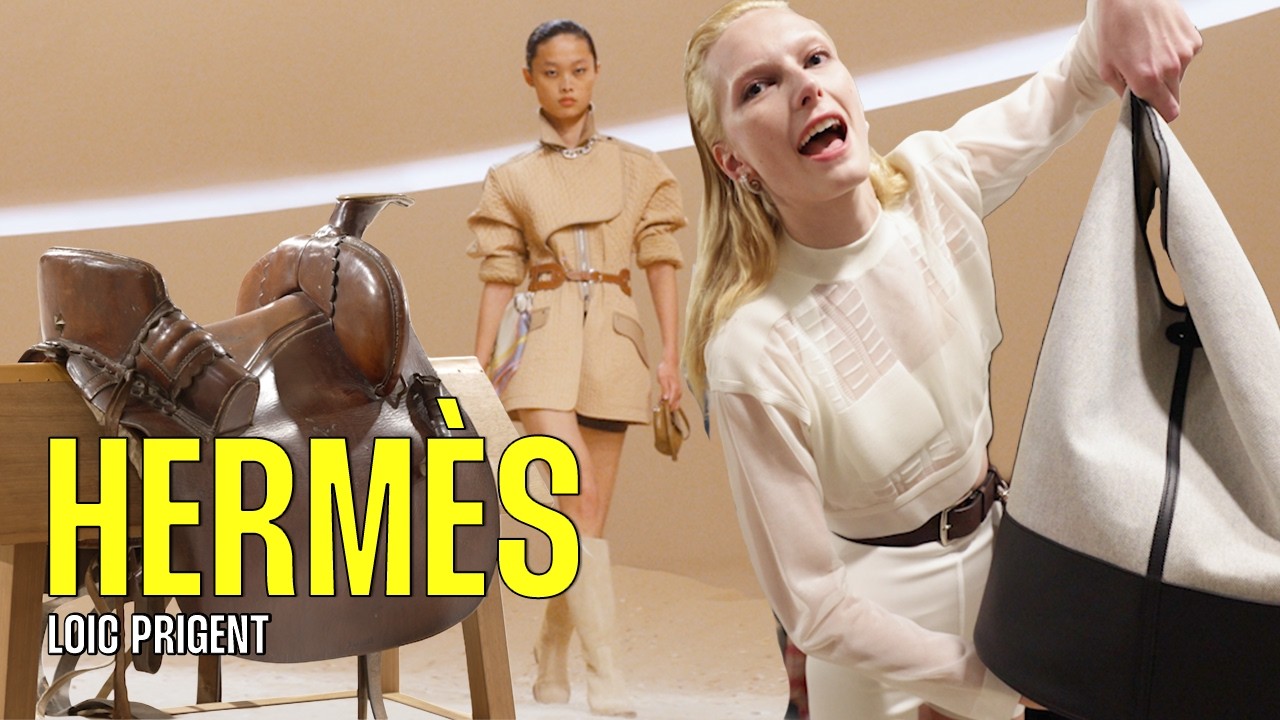 HERMÈS! Nadège Vanhée décortique sa collection de A à Z! Regardez et vous saurez! Par Loïc Prigent