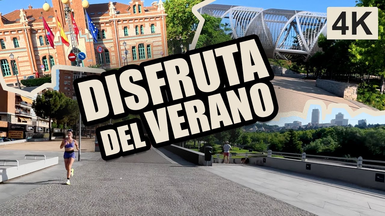 🚴‍♂️ Madrid Río completo en bici y sin esfuerzo | 4K