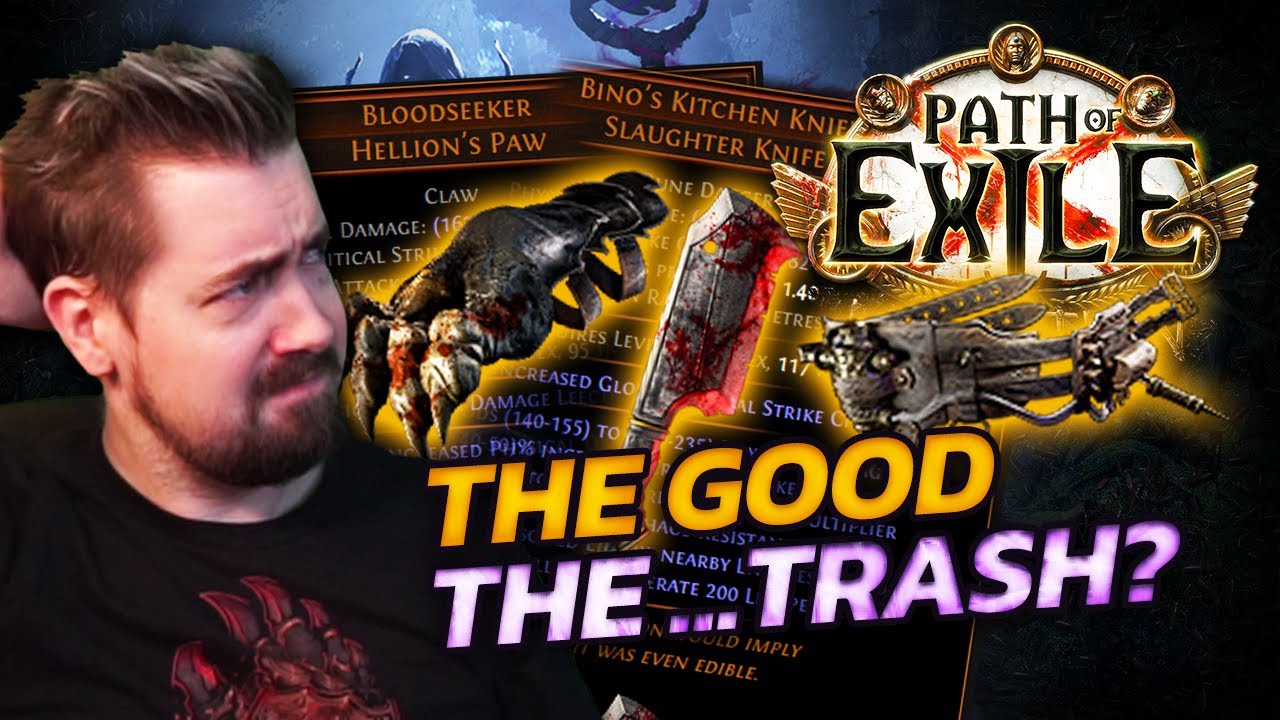 These are the RAREST UNIQUE ITEMS in Path of Exile... But why?